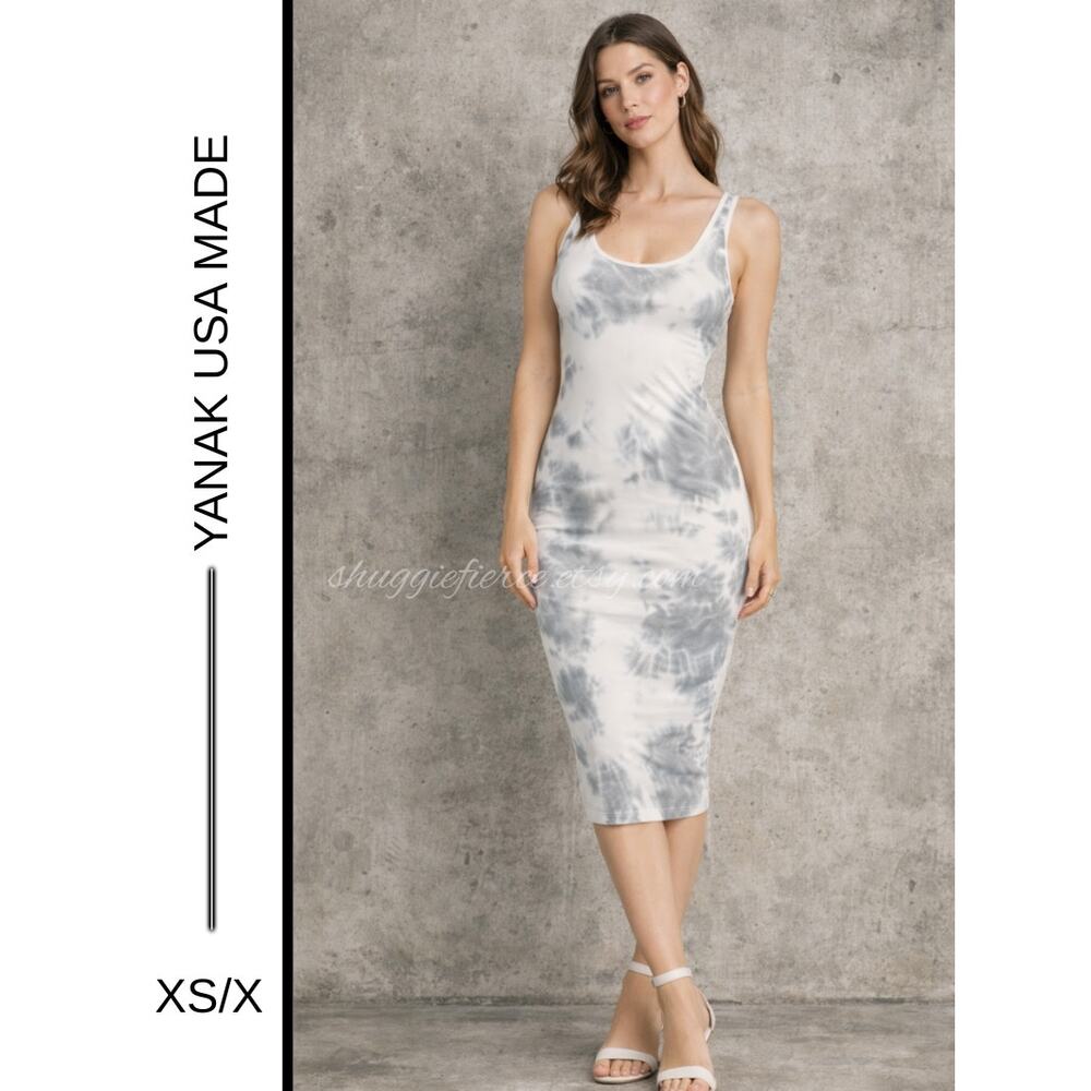 MSRP $98 ✨NWT Yanak Rayon Knit Midi Made in the USA Size XS/S ✨ QUICKSHIP